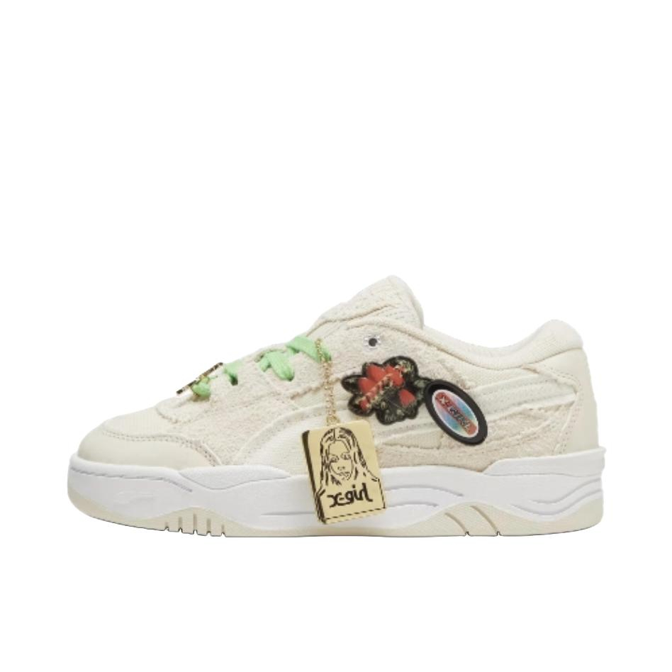 推荐商品：Puma/彪马 180 Corduroy 运动休闲鞋 织物轻便透气防滑耐磨舒适减震复古 女款/米色/白色