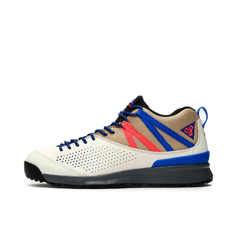 推荐商品：Nike Okwahn II 舒适耐磨 时尚潮流 休闲 低帮 户外鞋 Sail/Racer Blue/Racer Pink 蓝色/橙色