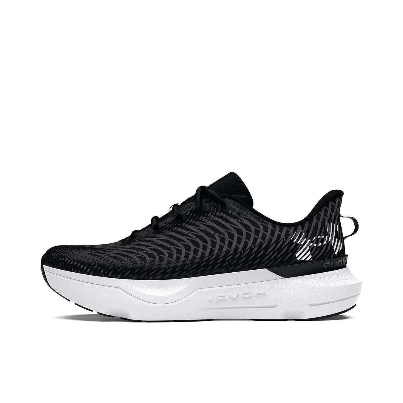 推荐商品：Under Armour/安德玛 Infinite Pro 减震透气 防滑耐磨 舒适轻便 简约百搭 轻跑版 跑鞋 女款/黑色