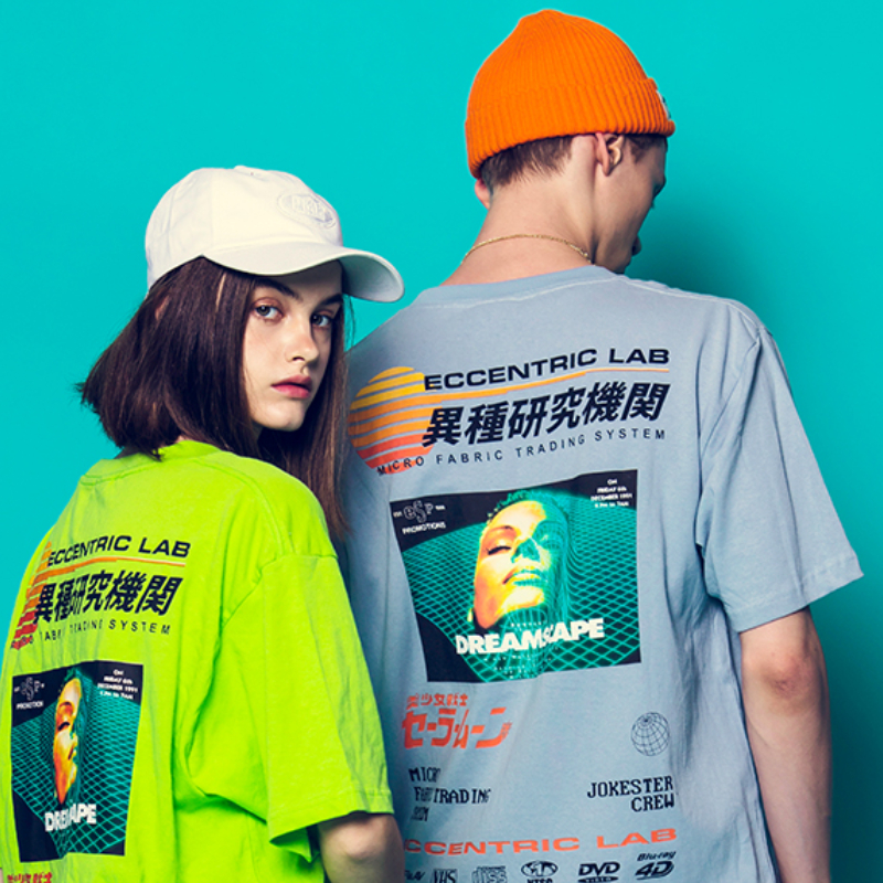 Jokester 异种研究机关oversize短袖T恤 01901009