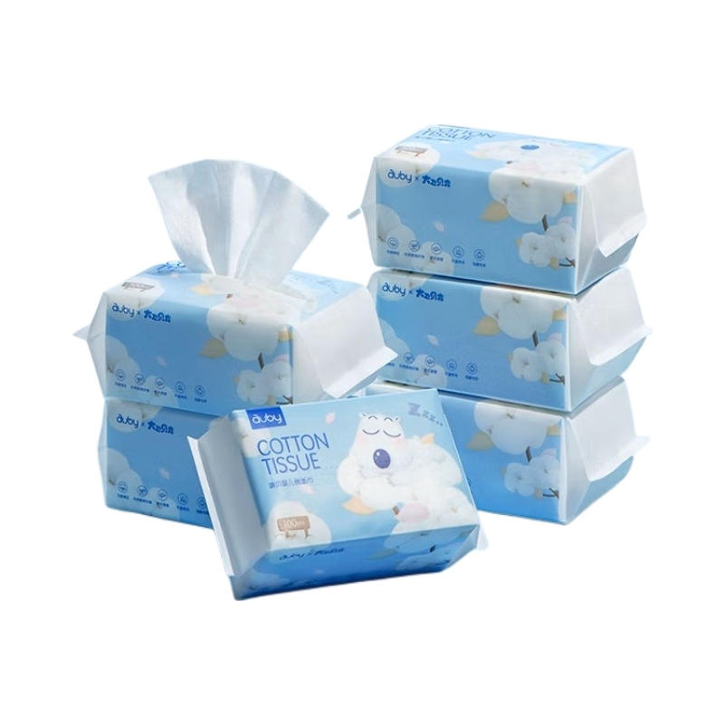 推荐商品：澳贝/auby 澳贝婴儿棉柔巾 无刺激加大加厚柔韧新疆棉干湿两用平纹