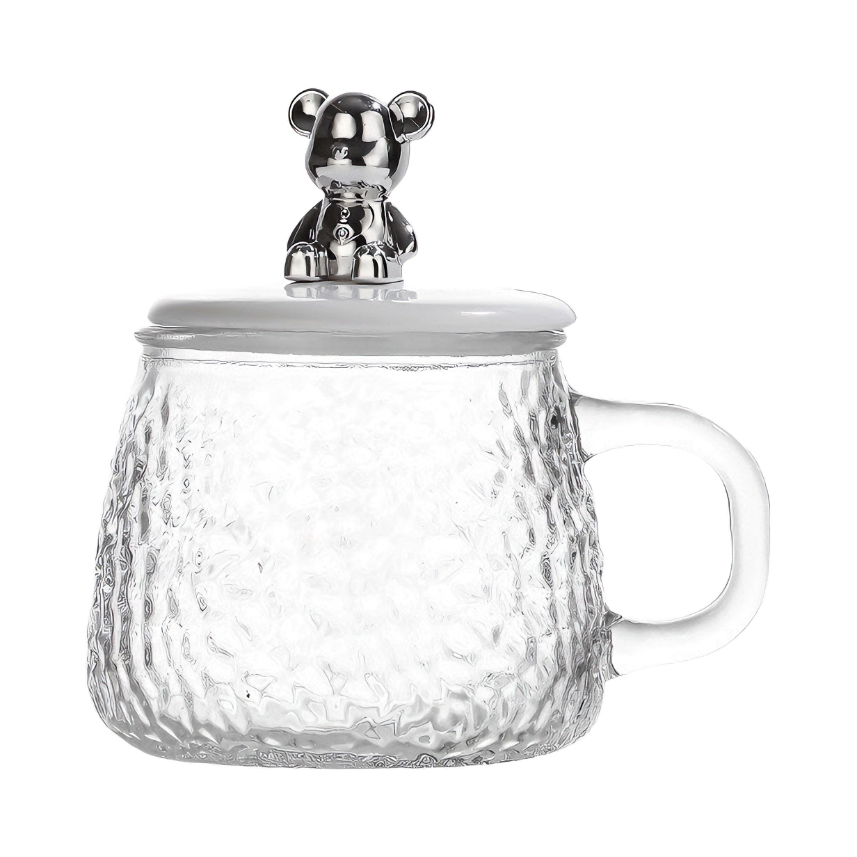 推荐商品：凡扬 380ml 创意小熊玻璃杯 1202