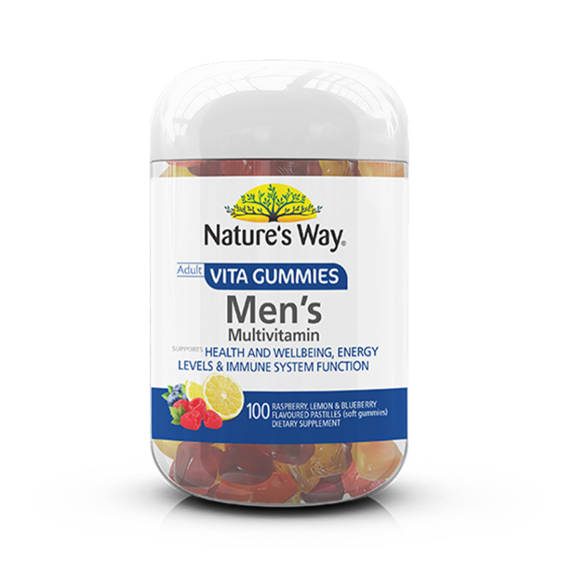Nature’s Way/澳萃维 男士复合维生素软糖 改善男性亚健康增强免疫
