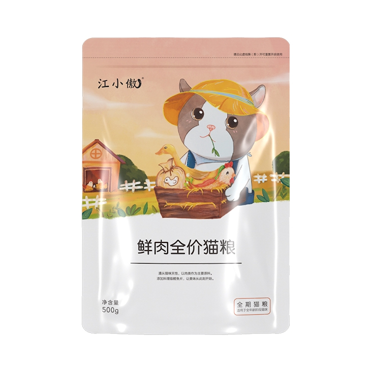 推荐商品：江小傲 鸡肉味全价猫粮膨化粮营养增肥无谷低敏全期