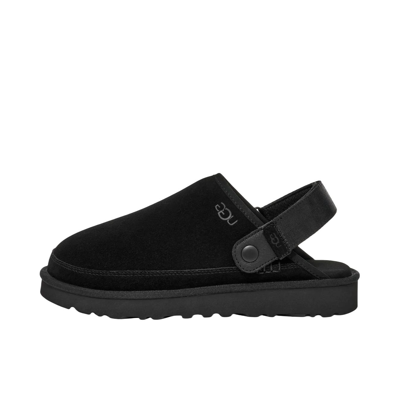 推荐商品：UGG Goldencoast Clog II 平底 包头 一脚蹬 运动休闲鞋 黑色