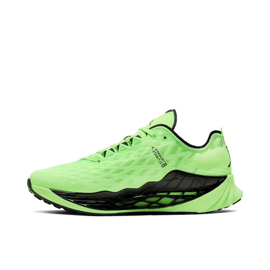 推荐商品：Jordan Zoom Trunner Ultimate 跑鞋 缓震网面透气耐磨防滑训练 Rage Green 荧光绿/黑