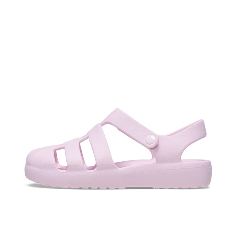 推荐商品：Crocs/卡骆驰 Classic Fisherman Series 阳光 舒适 耐磨 凉鞋儿童 210625 大童/牛奶粉
