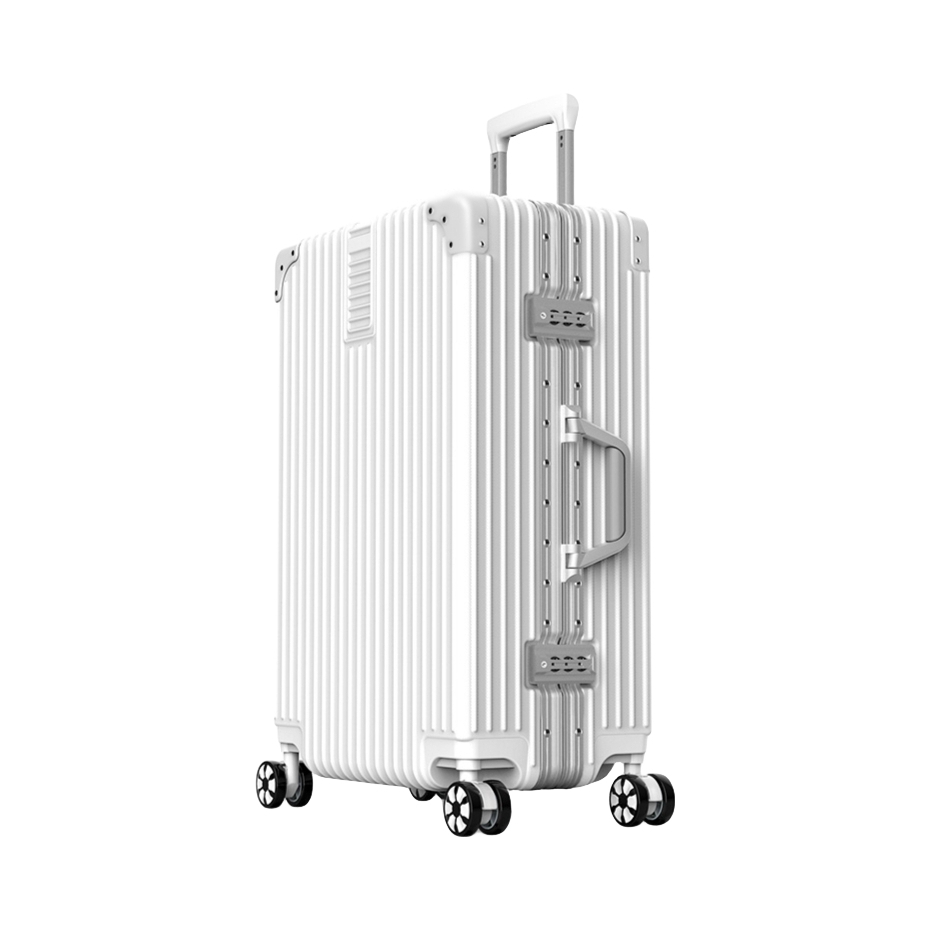 推荐商品：北爱 超大容量旅行铝框款结实万向轮耐用密码皮箱子拉杆箱旅行箱