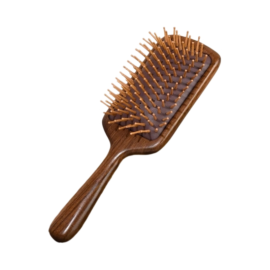 推荐商品：柏黛雅 檀木气垫梳 按摩经络疏通毛囊