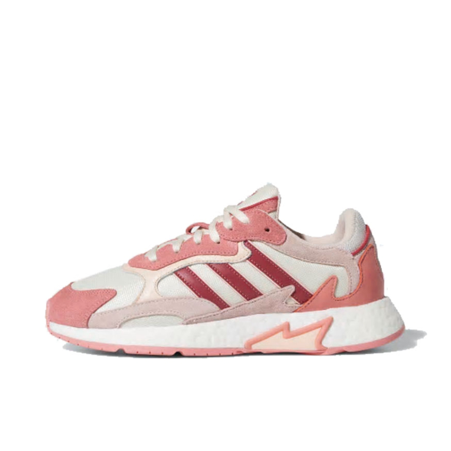 推荐商品：adidas Originals Tresc Run 减震 防滑耐磨 轻便透气 复古运动 织物 舒适百搭 跑鞋 White/Pink/Red 粉色