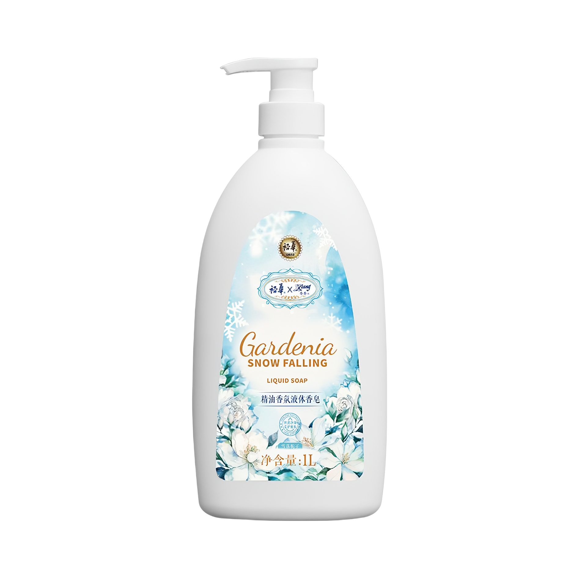 推荐商品：yuhua/裕华 雪落栀子香留香光滑液体香皂