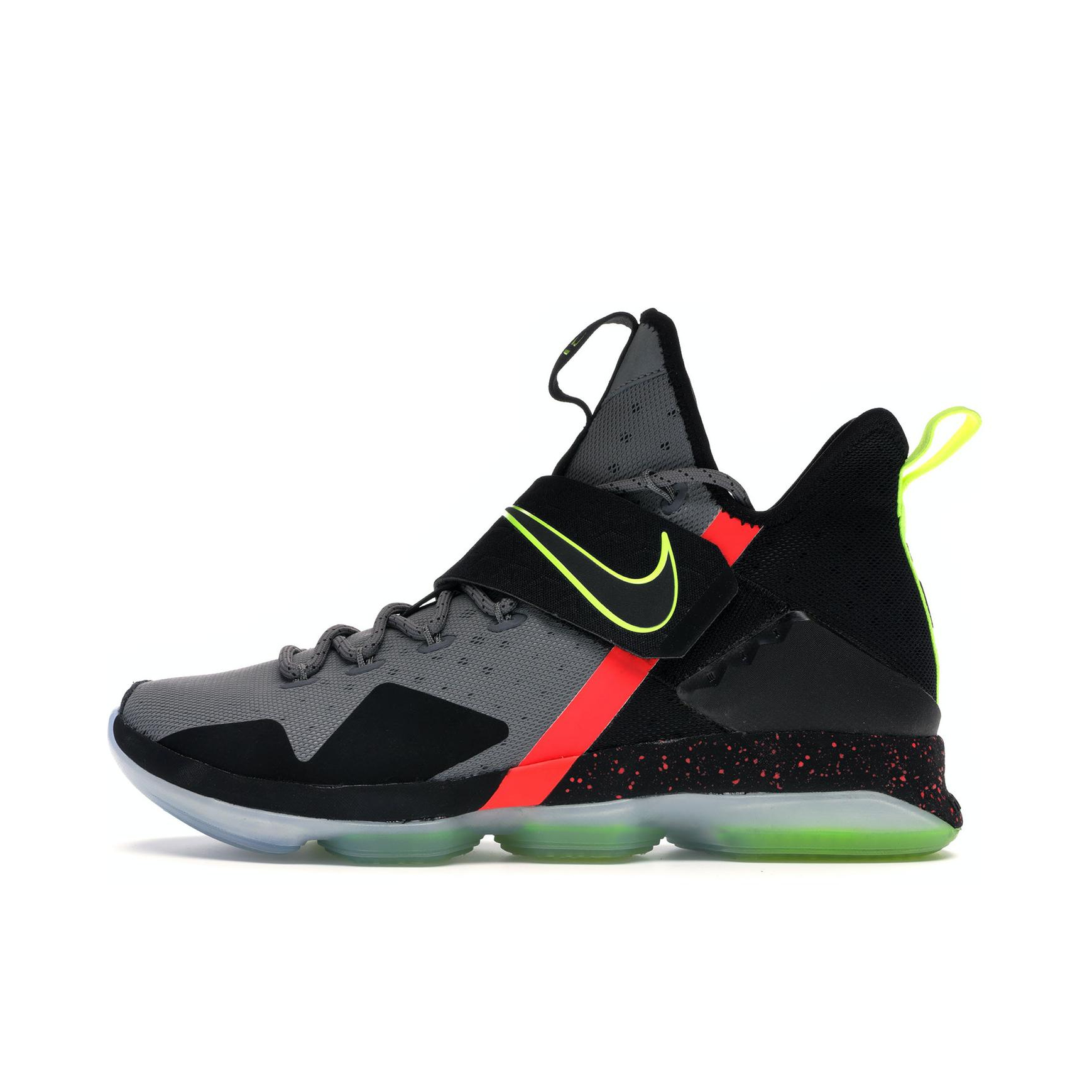 推荐商品：Nike Zoom Lebron 14 篮球鞋 防滑耐磨实战减震轻便圆头支撑 Out of Nowhere 灰绿