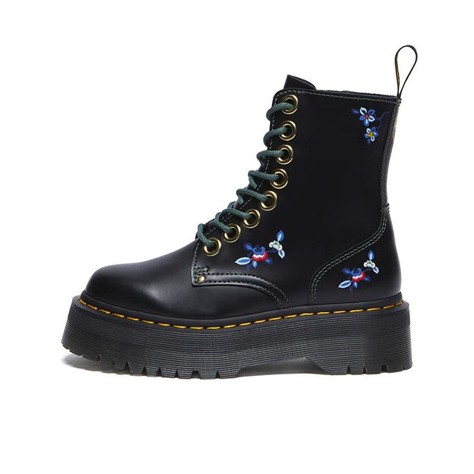 推荐商品：Dr.Martens Fusion Jadon Celestial 休闲舒适 百搭简约 时尚 头层牛皮 工装风 时装靴 THE WORLD OFTHE PALACE宫里的世界联名/黑色
