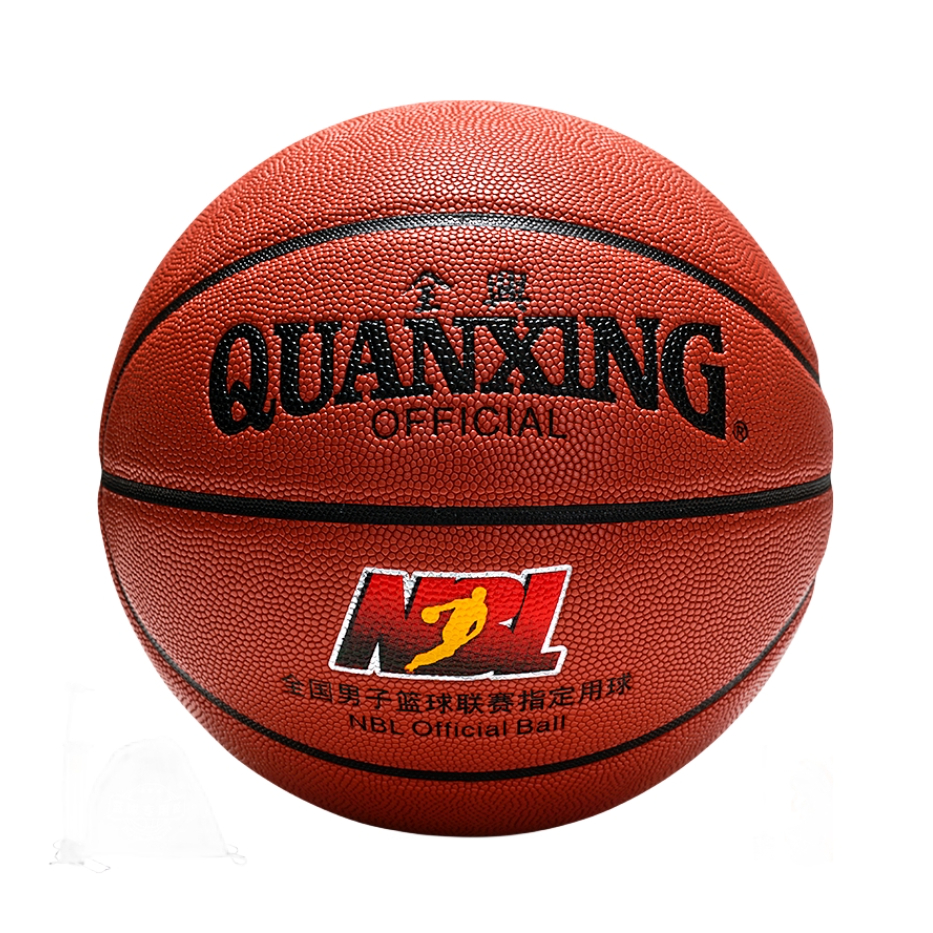 推荐商品：全兴 比赛训练 室内室外 良好手感 吸湿 PU篮球 QX213