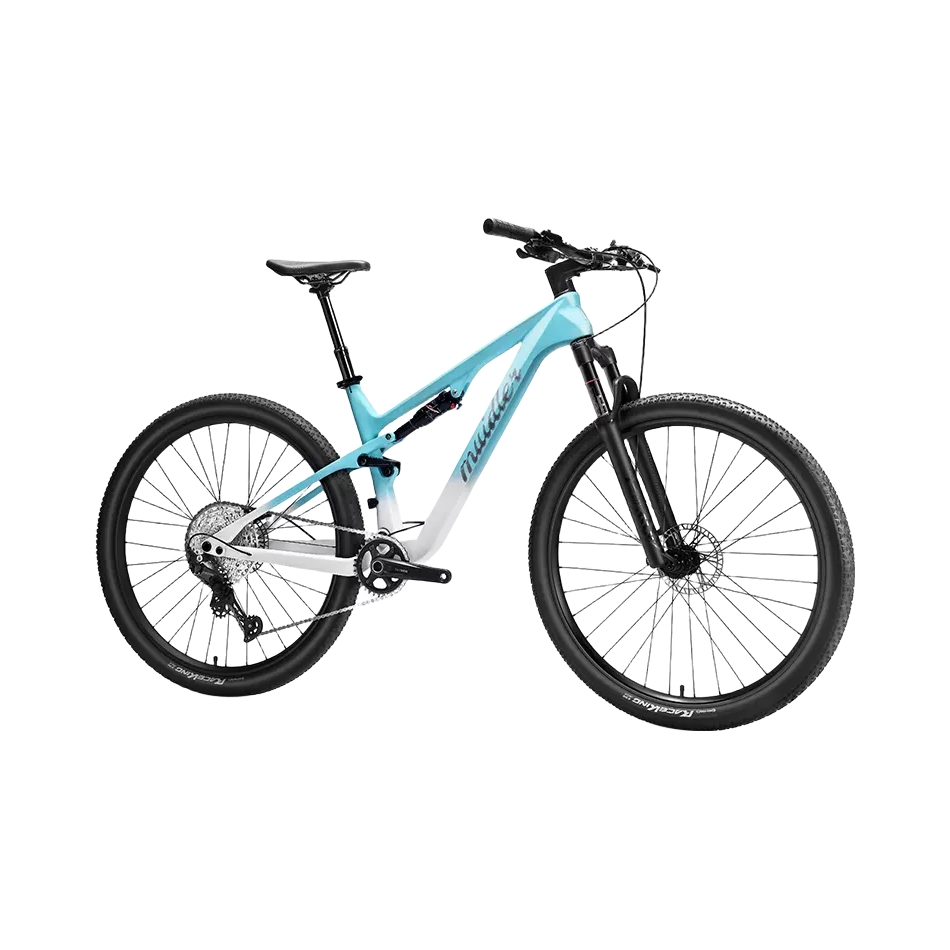 推荐商品：Muidler Raptor猛禽 禧玛诺M6100 碳纤维 速降 软尾 双避震 冲坡 内走线 山地车