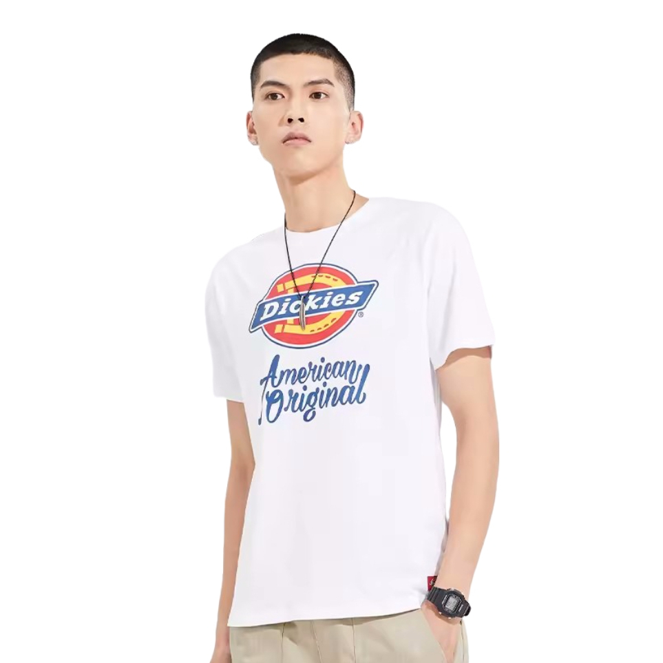 Dickies 经典印花圆领短袖T恤 男女同款 DK006091