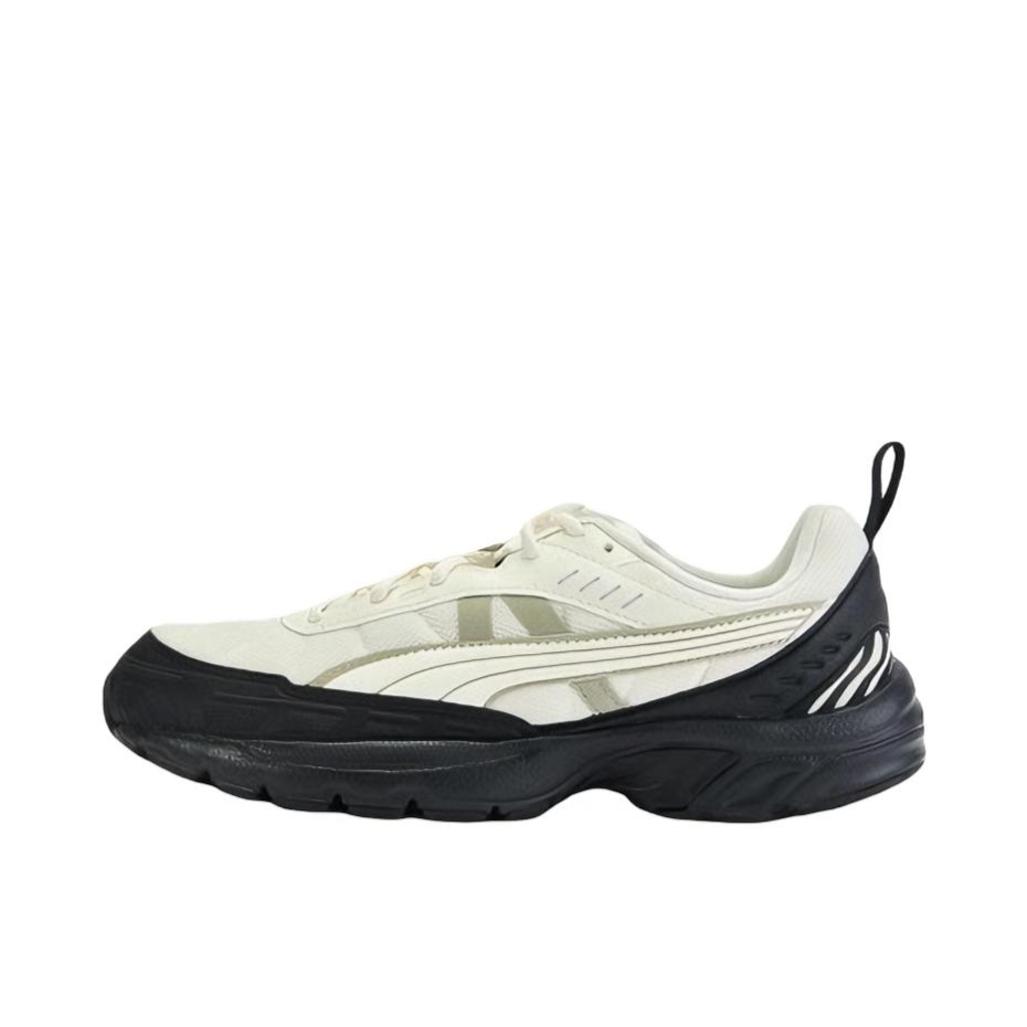 推荐商品：Puma/彪马 AXIS UT 跑鞋 复古拼接休闲低帮 米白色/大理石灰/黑色