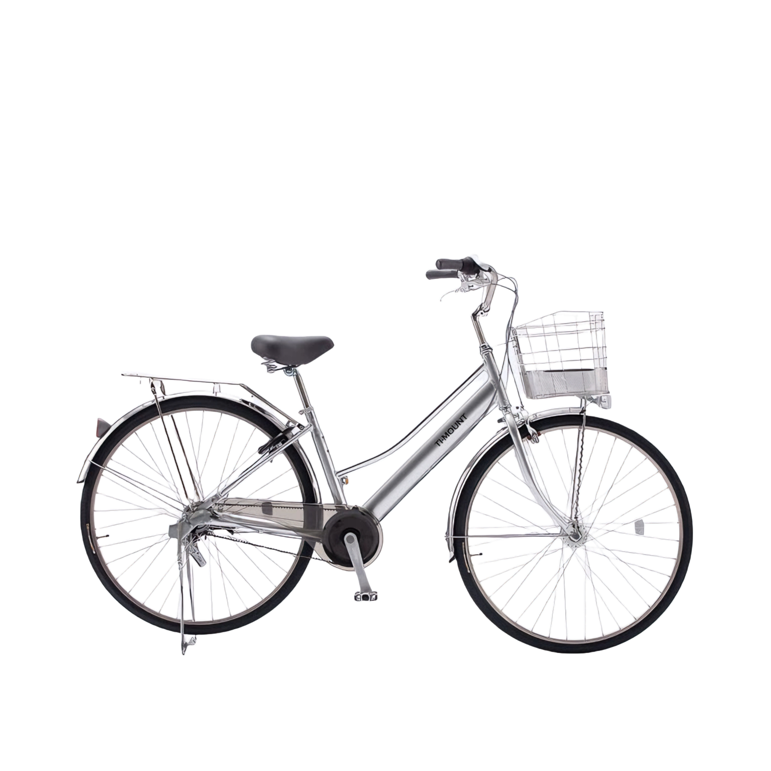 推荐商品：TI-MOUNT 变速 无链条 铝合金 不锈钢 皮带 城市自行车