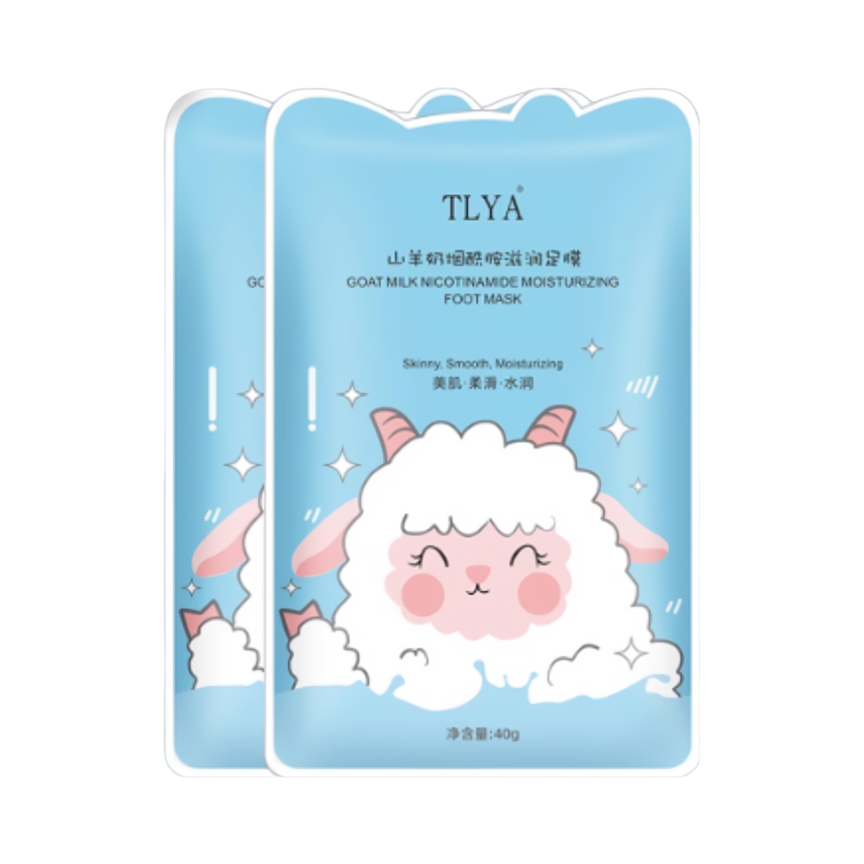 推荐商品：TLYA 护理嫩脚足膜