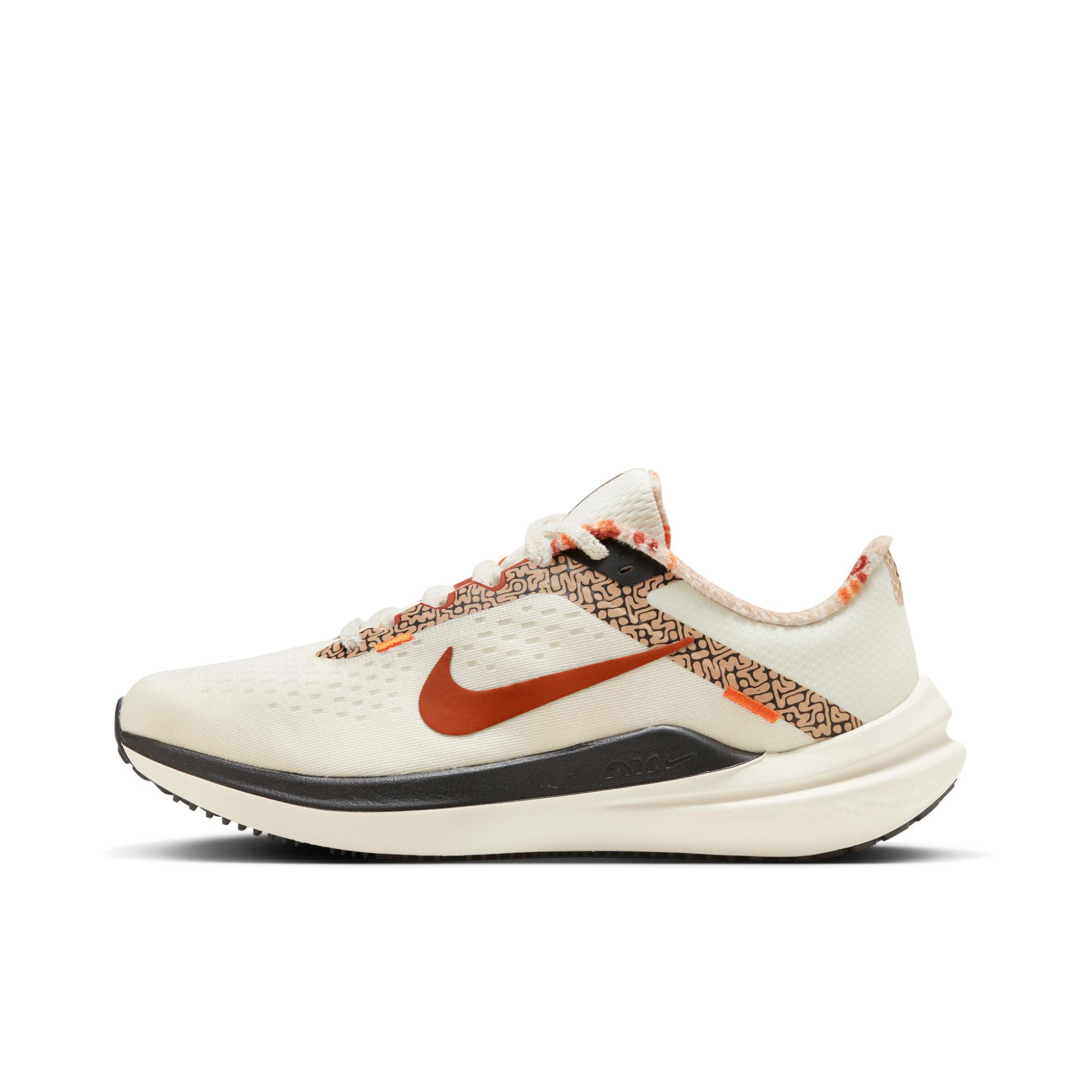 推荐商品：Nike Air Winflo 10 跑鞋 缓震回弹耐磨网面透气支撑短跑长跑圆头 女款/白色/红色/黑色