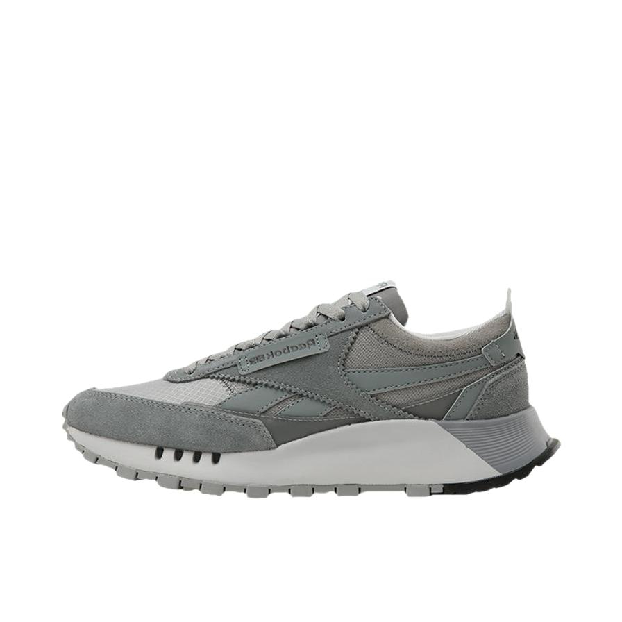 推荐商品：Reebok/锐步 CL LEGACY W+ 跑鞋 轻便出勤运动千禧风越野 浅卡其/浅狼灰