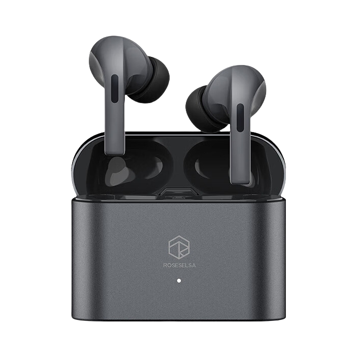 弱水时砂 蓝牙耳机 EARFREE-i5 入耳式无线蓝牙耳机 主动降噪 蓝牙5.3 超长续航 武士灰