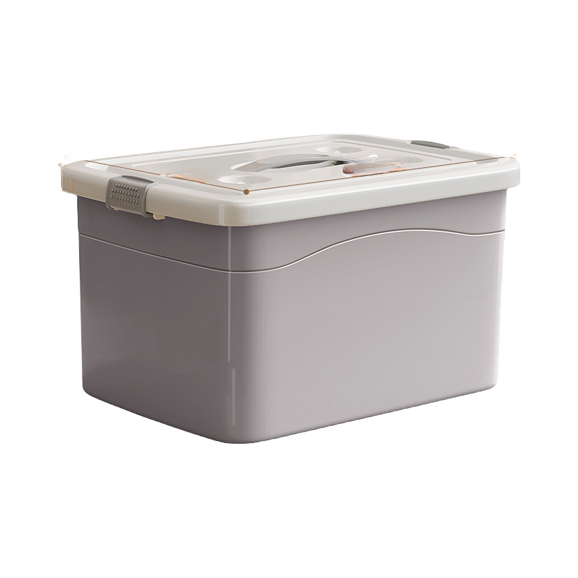 推荐商品：JOYBOS/佳帮手 佳白系列 塑料 奶糕箱 收纳筐收纳箱衣服搬家书本衣柜