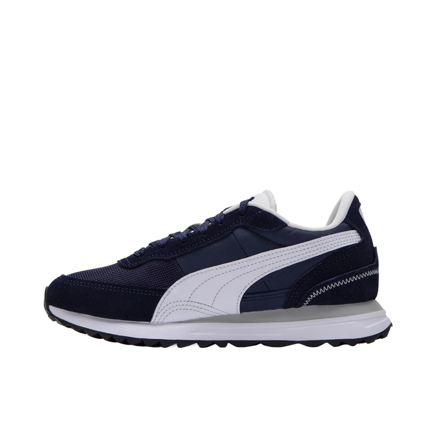 推荐商品：Puma/彪马 Road Rider 简约时尚 舒适减震 防滑耐磨 织物 跑鞋 397432 蓝色/白色