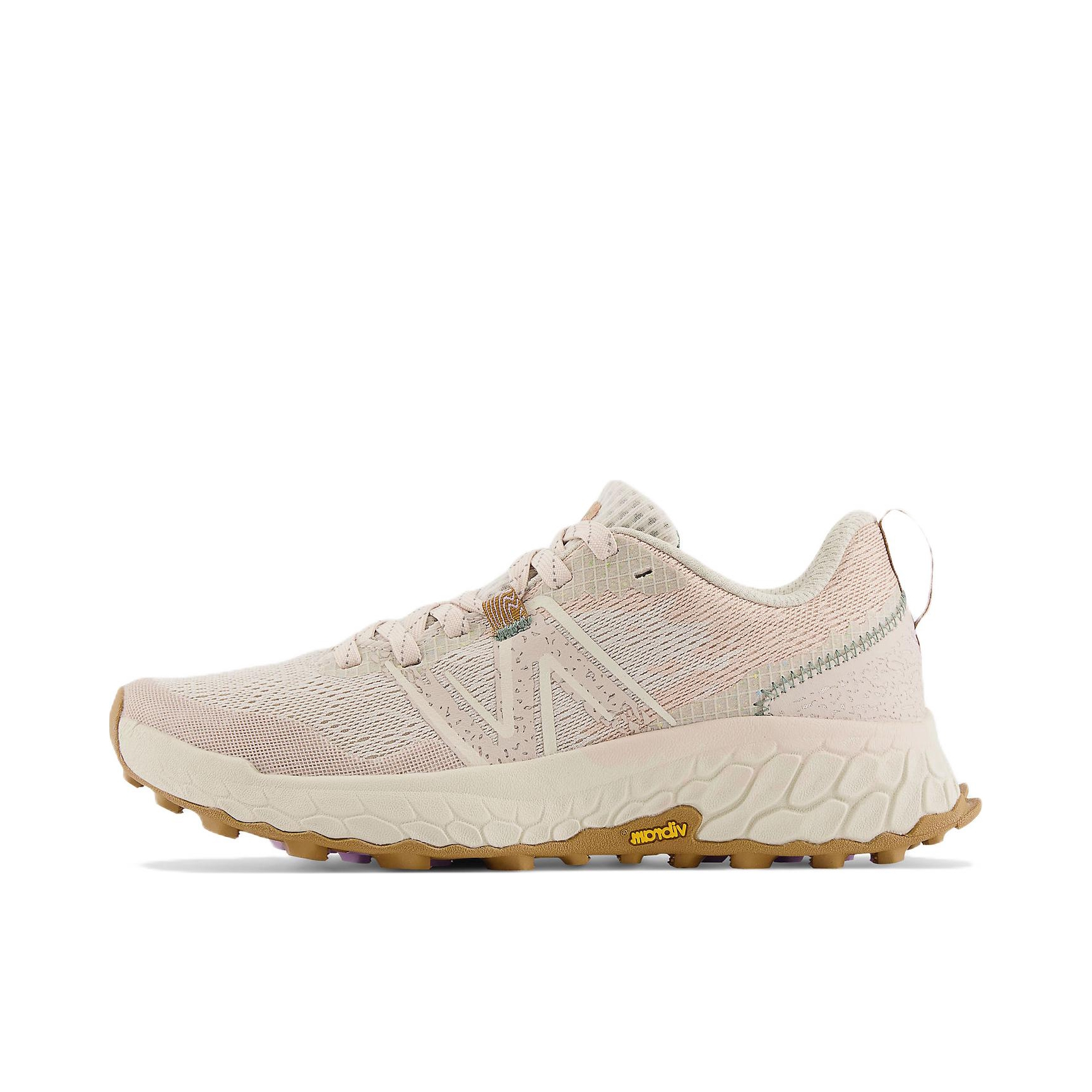 推荐商品：New Balance Fresh Foam Hierro 跑鞋 减震回弹防滑耐磨透气防水织物复古越野户外轻便舒适 V7/米色/粉色