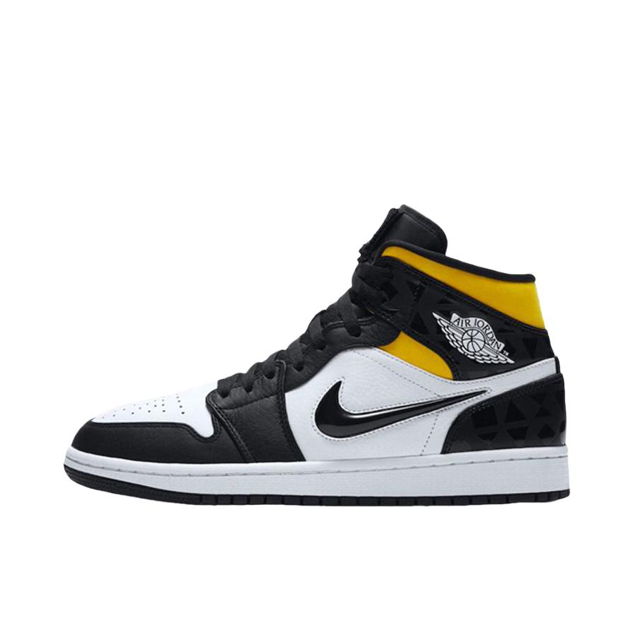 推荐商品：Air Jordan 1 板鞋 运动休闲鞋 复古潮流支撑合成革 Quai54 Mid 中帮/Quai54 (2019)/四色鸳鸯