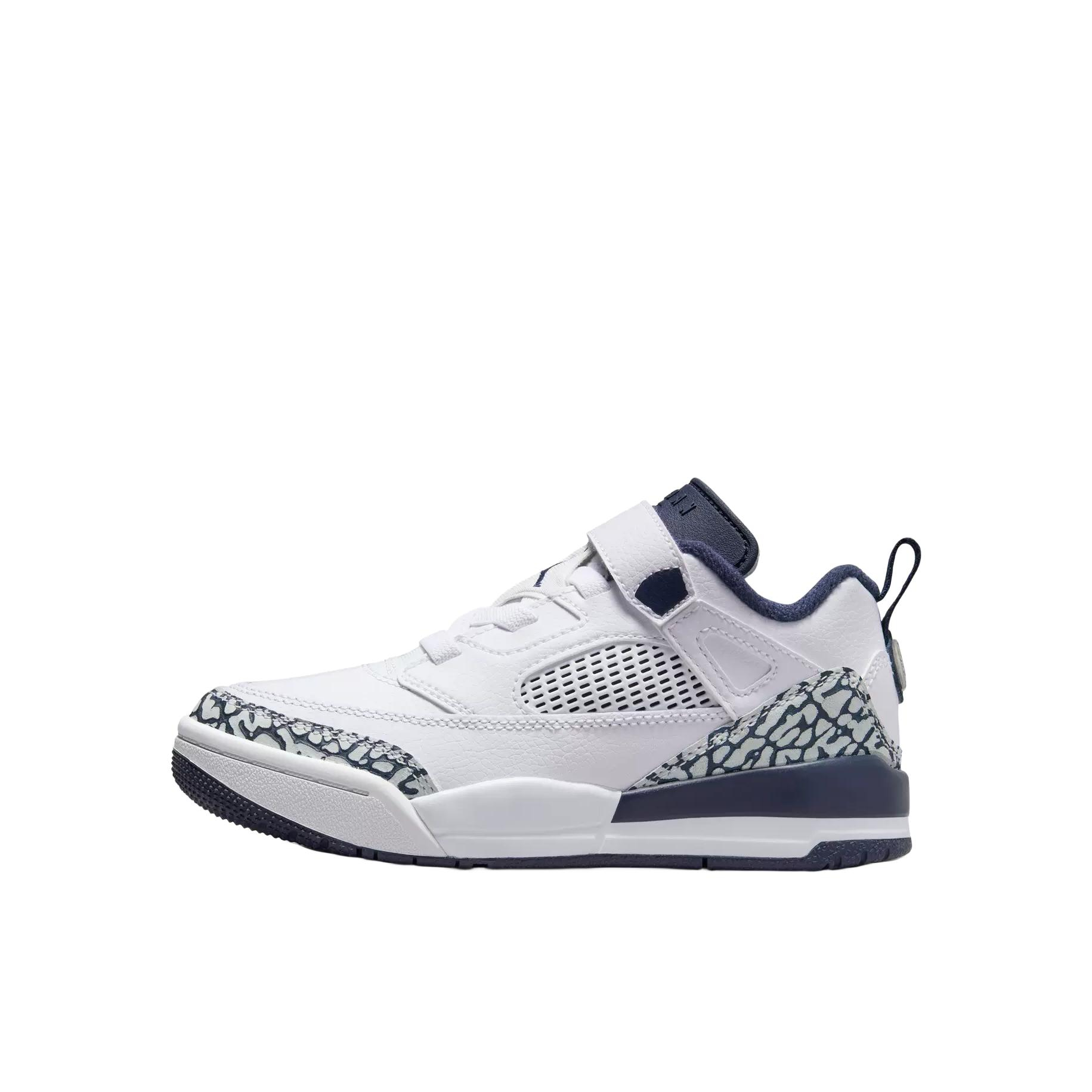 推荐商品：Air Jordan Spizike 防滑耐磨 舒适减震 儿童篮球鞋 小童/白色/黑曜石/白金