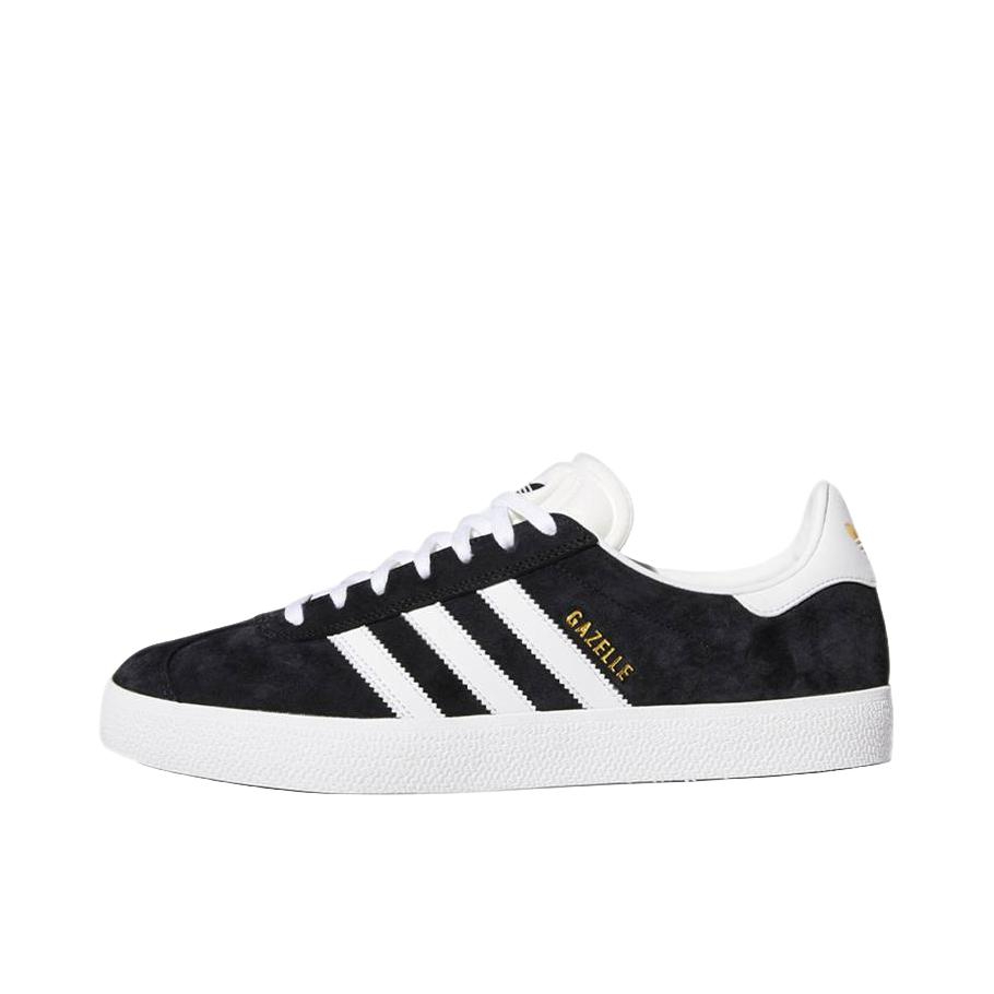 推荐商品：adidas Originals Gazelle T头鞋 德训鞋 板鞋 轻便复古薄底舒适百搭减震耐磨贴合圆头 核心黑/云白