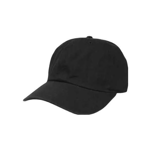 Champion/冠军 帽后刺绣小logo纯色鸭舌帽 C4001 黑色
