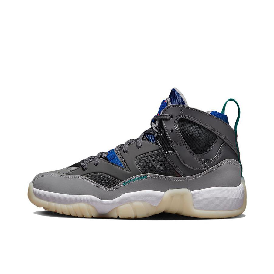 推荐商品：Jordan Jumpman Two Trey 篮球鞋 时尚复古减震防滑耐磨缓震实战 灰色/蓝色