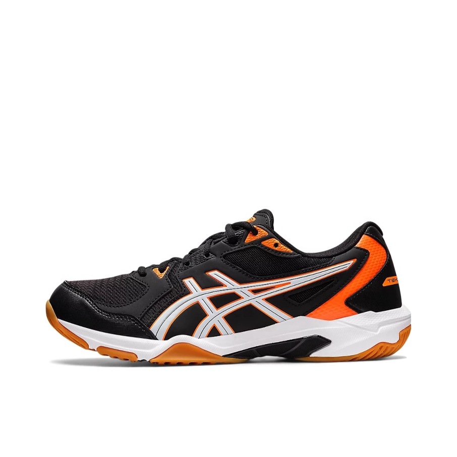 推荐商品：Asics/亚瑟士 Gel-Rocket 10 TRUSSTIC 稳定缓震 透气防滑 合成革 排球鞋 黑色/橙色/白色
