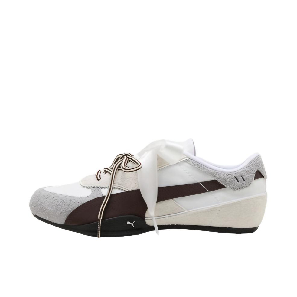 推荐商品：Puma/彪马 Bella Mina 运动休闲鞋 圆头系带薄底 巧克力色/黑色