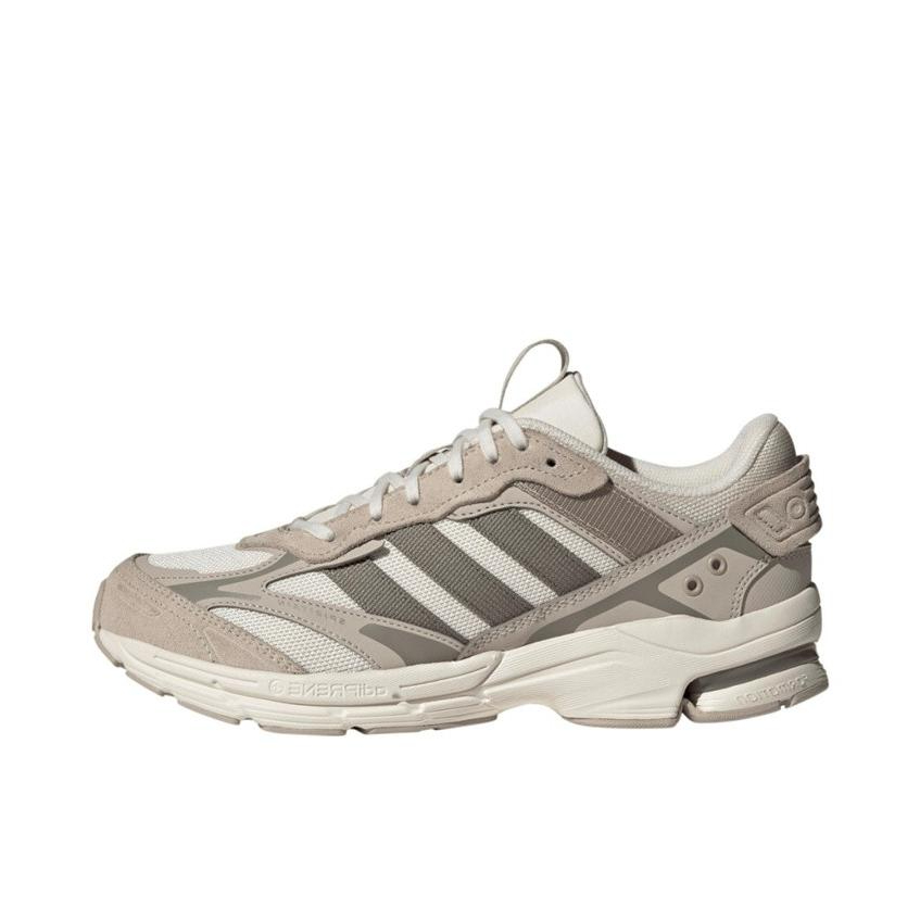 推荐商品：adidas Spiritain 2000 跑鞋 减震防滑耐磨休闲复古织物防水合成革轻运动 绿色/米色