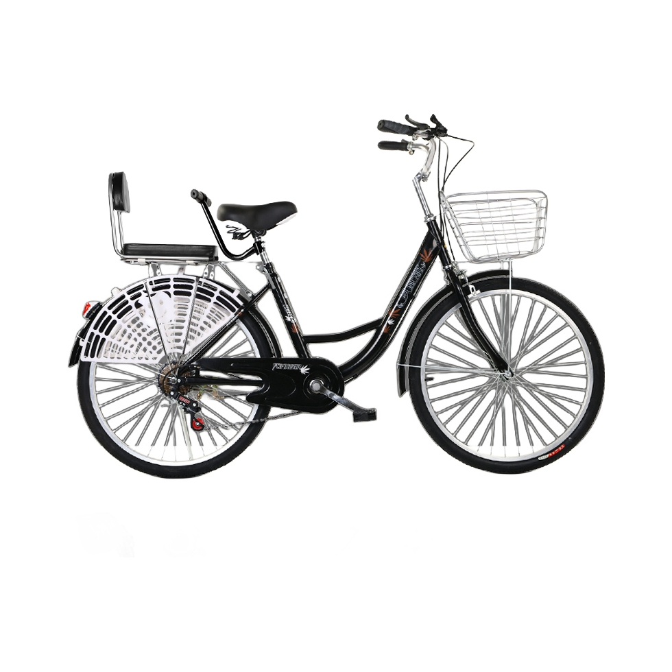 推荐商品：夙凰 SHFC-6311飞驰 复古 轻便 实心胎 通勤自行车