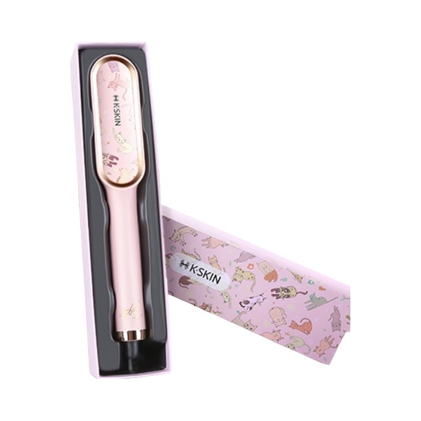 金稻 KD380 直发梳 插电式 恒温加热 不伤发 直卷两用 一梳即梳直 插电使用 内扣两用 非负离子 防烫 持久定型 卷直 快速造型 直卷发 拉直 喵然心动