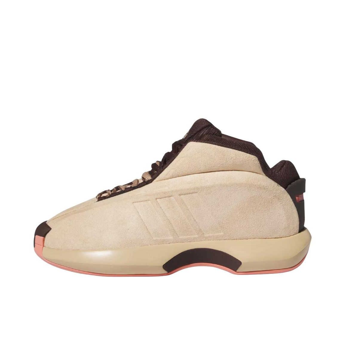 推荐商品：adidas Crazy 1 篮球鞋 复古防滑耐磨实战缓震轻便舒适 Magic Beige/棕色/咖啡色/粉色