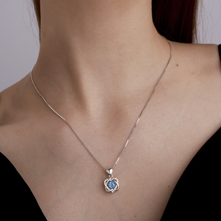 推荐商品：VIGG 跳动的心心动告白S925项链 GD618