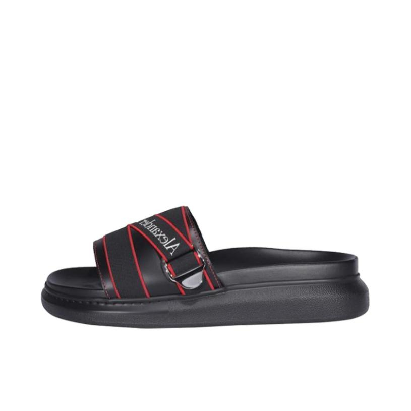 Alexander Mcqueen 标志带 拖鞋   663565W4QN11329