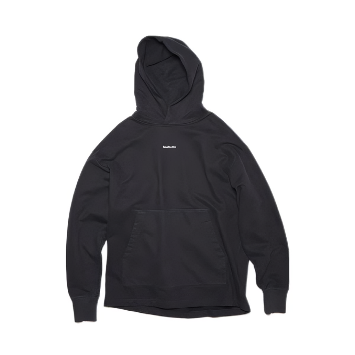 Acne Studios LOGO袋鼠口袋棉质连帽套头长袖卫衣 男女同款