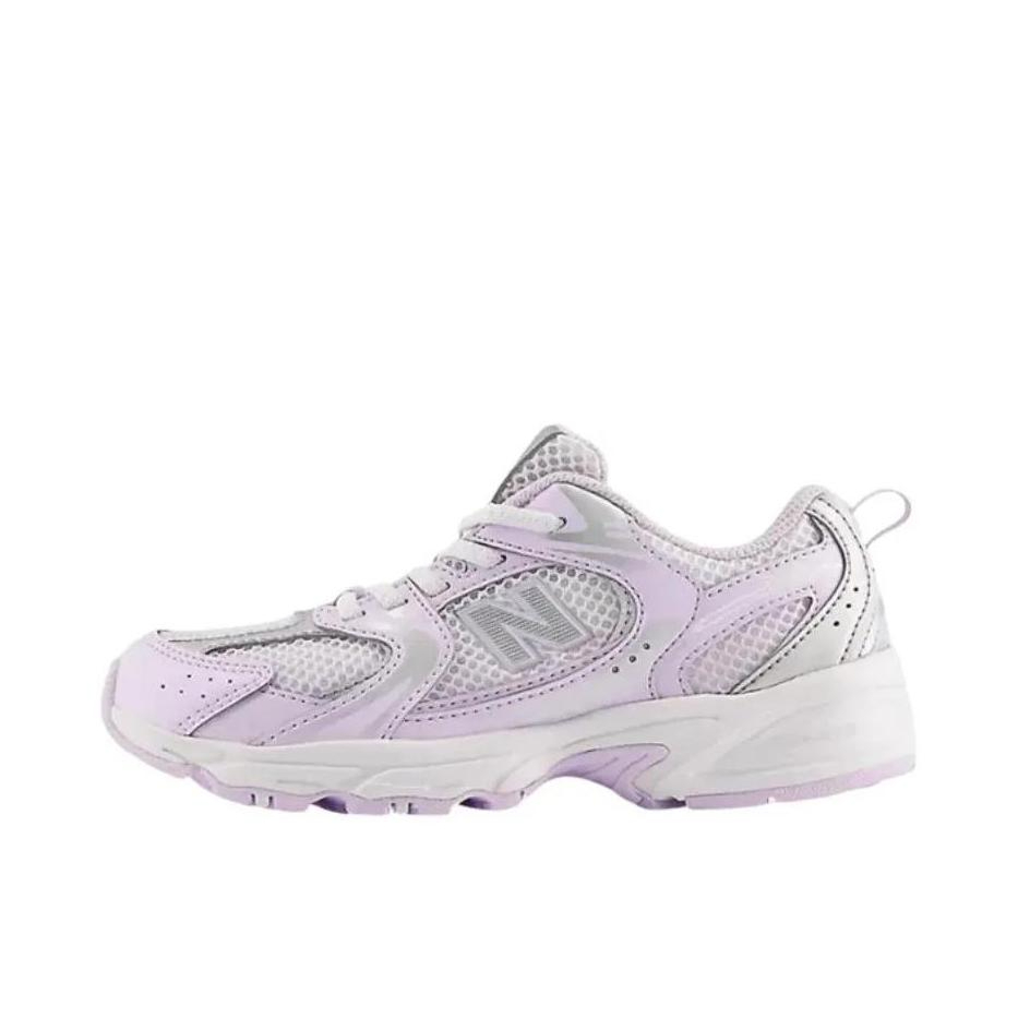 推荐商品：New Balance 530 运动鞋儿童 防踢防滑耐磨网面透气舒适百搭潮酷织物 大童/浅紫色