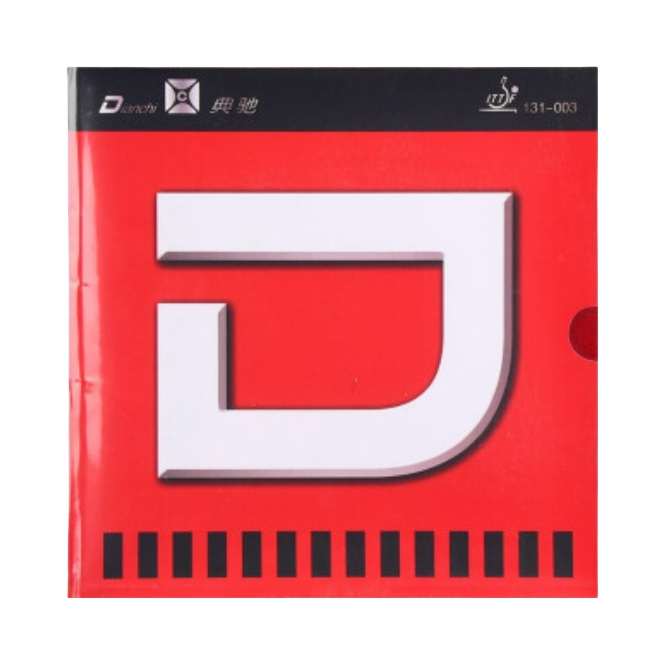 推荐商品：典驰 D版 粘性 内能型 专业版 乒乓球拍胶皮