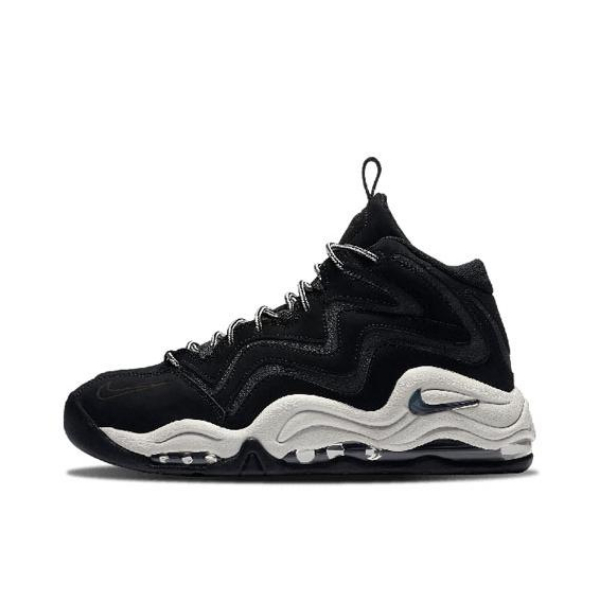 推荐商品：Nike Air Pippen 1 防滑轻便 舒适减震 复古潮流 篮球鞋 Black /Anthracite Vast /Grey 黑白色