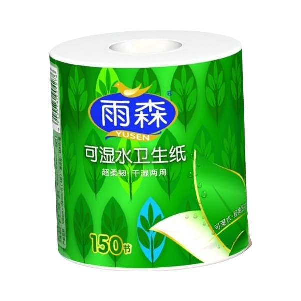 推荐商品：Rain Forest/雨森 可湿水系列 4层有芯卷纸