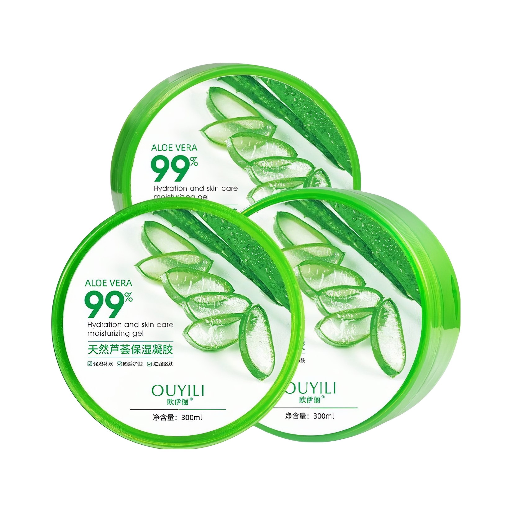 推荐商品：欧伊俪 补水保湿祛痘芦荟胶 淡印