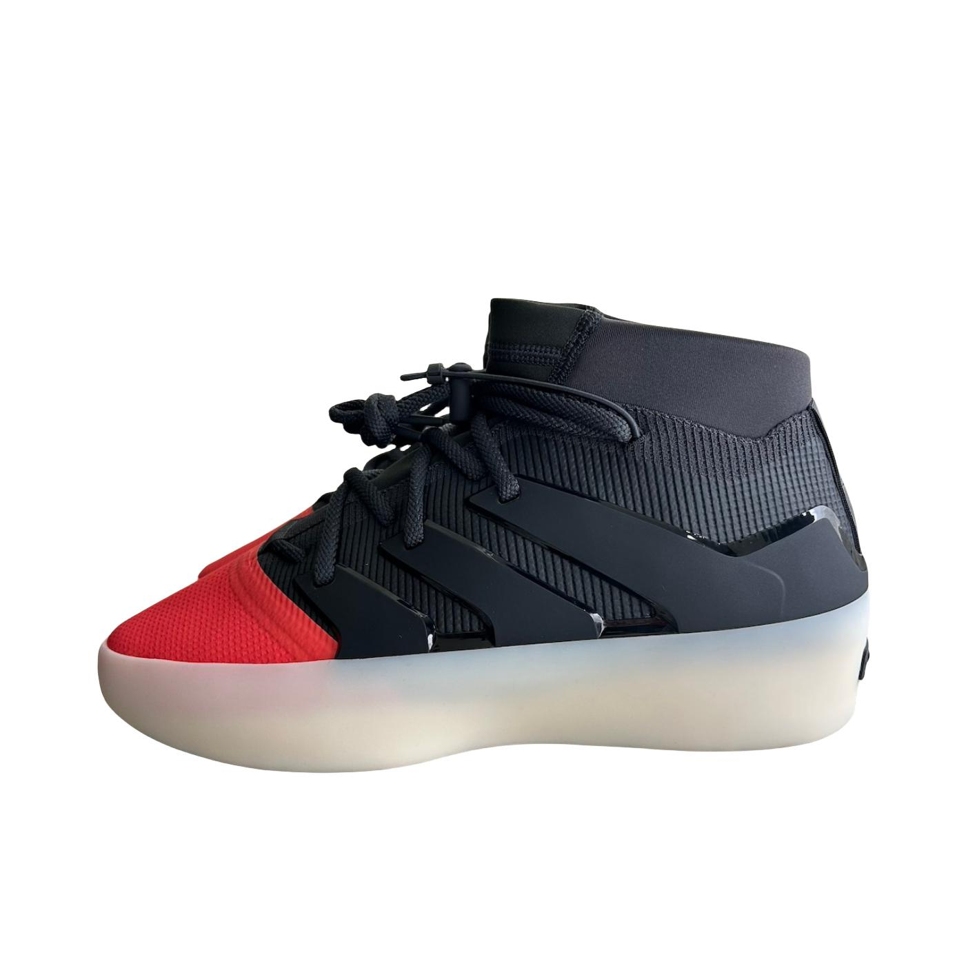 推荐商品：Fear of God x adidas originals Athletics 支撑 圆头 篮球鞋 Fear of God联名/男款/黑色/红色