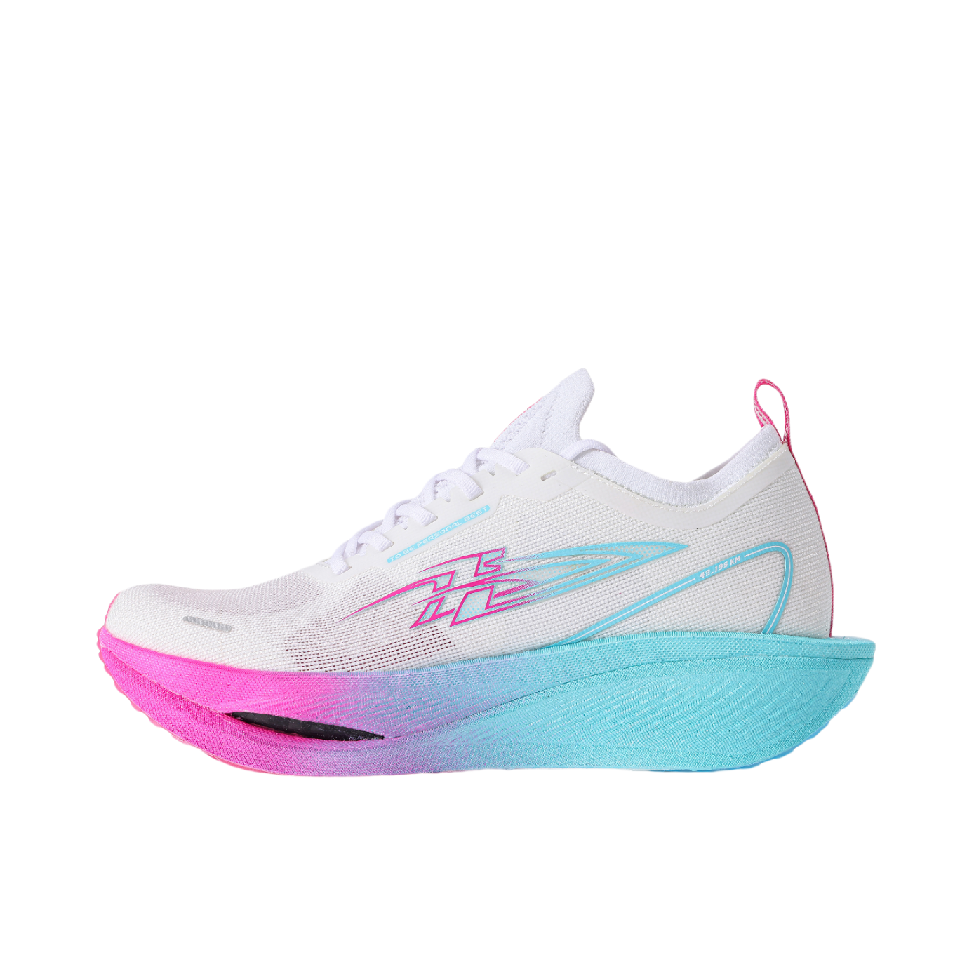 推荐商品：艾速 AISU 5.0 Pro 竞速 减震 支撑 碳板 爆米花 体考训练 田径 马拉松 跑鞋 霞光六萤